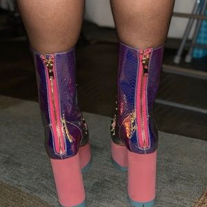 trippy twilight platform boots